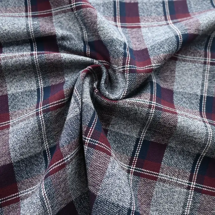 India Fabric for Shirt Yarn Dyed Check Synthetic Woven Fabric COTTON Check color buy from India wholesaler bulk order at wholesale price free worldwide shipping Alibaba