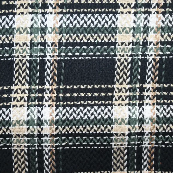 India Fabric for Shirt Cotton Dobby Natural Woven Fabric COTTON Check color buy from India wholesaler bulk order at wholesale price free worldwide shipping Alibaba