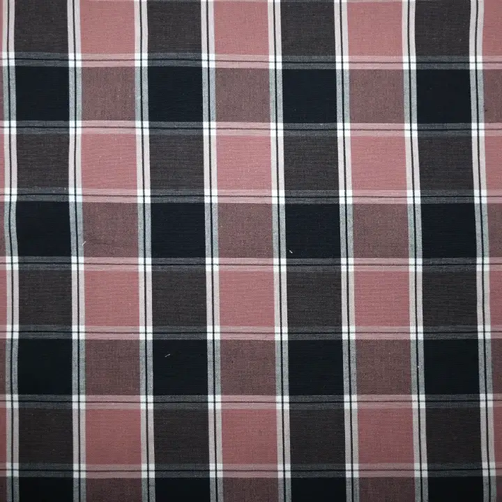 India Fabric for Shirt Cotton YD Twill Natural Woven Fabric Cotton Dusty Rose + Dark Navy Check color buy from India wholesaler bulk order at wholesale price free worldwide shipping Alibaba