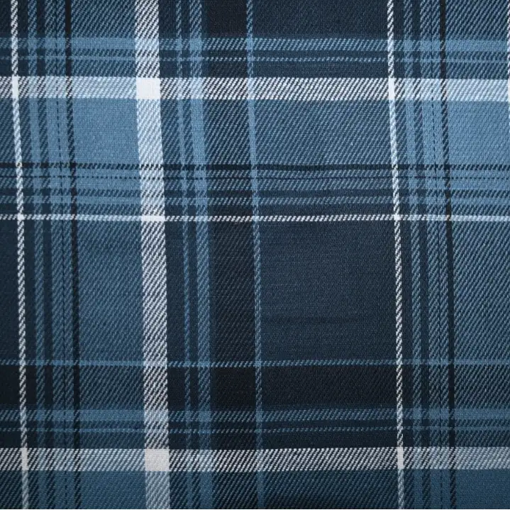 India Fabric for Shirt Cotton YD Twill Natural Woven Fabric Cotton Multi color Check color buy from India wholesaler bulk order at wholesale price free worldwide shipping Alibaba