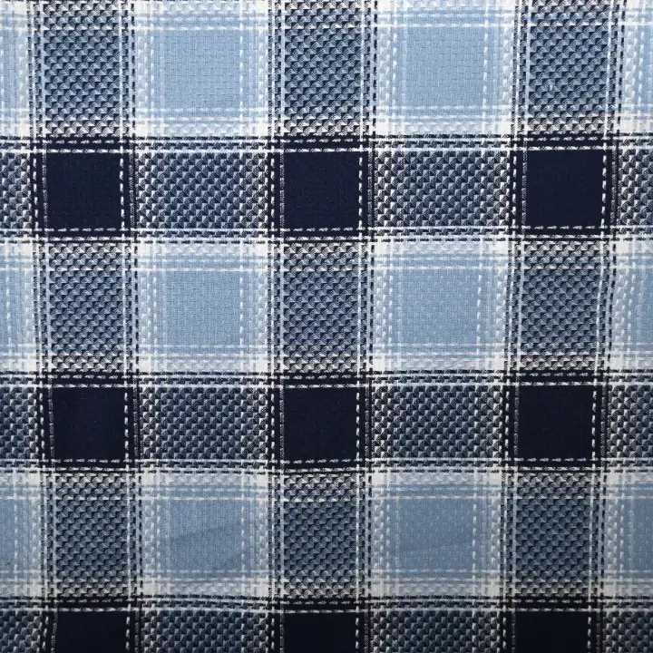 India Fabric for Shirt Cotton YD Twill Natural Woven Fabric Cotton Multi color Check color buy from India wholesaler bulk order at wholesale price free worldwide shipping Alibaba