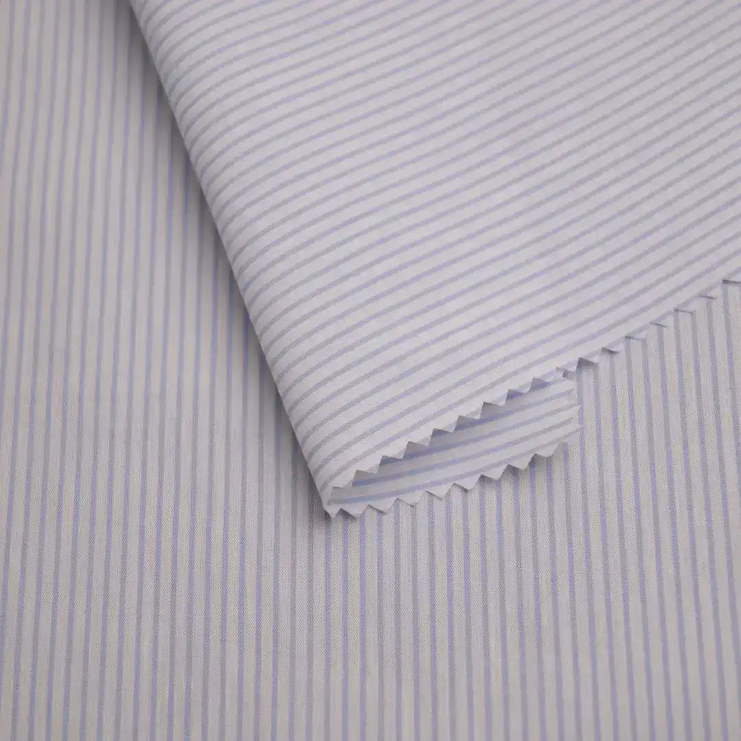 China Fabric for Blouse,Shirt Long Sleeve Button ,Shirt Half Sleeve Button  Cotton YD Poplin Natural Woven Fabric Cotton Nylon Spandex blue color buy from China wholesaler bulk order at wholesale price free worldwide shipping Alibaba
