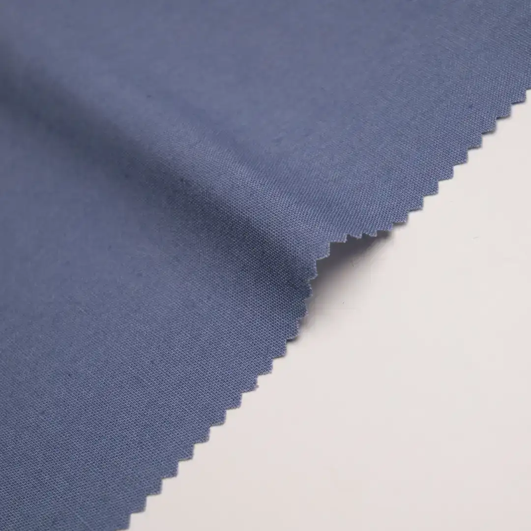China Fabric for Jackets,Suit,Uniform Linen/Cotton Plain Natural Woven Fabric Cotton Linen blue color buy from China wholesaler bulk order at wholesale price free worldwide shipping Alibaba