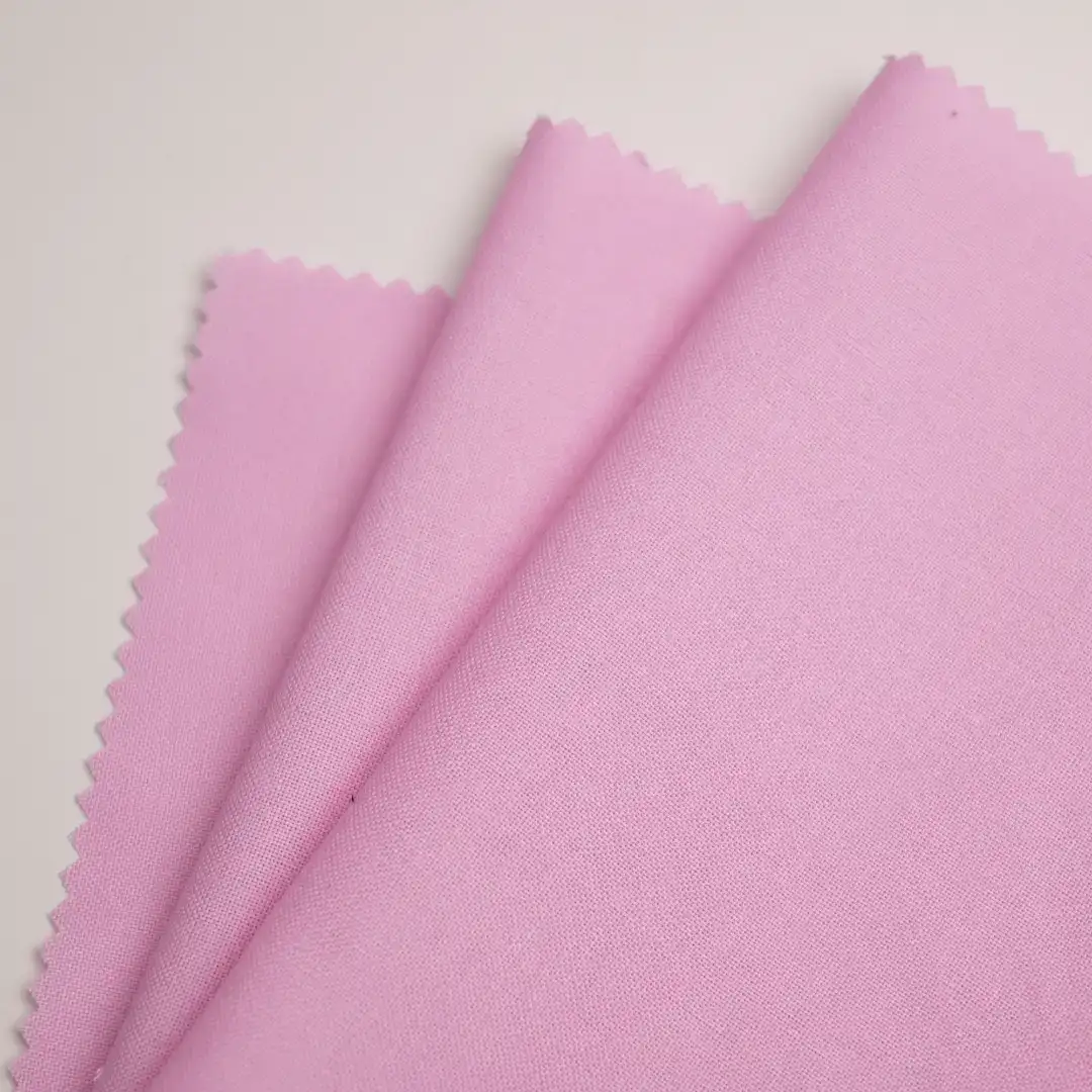 China Fabric for Shirt,Skirt,Shirt Long Sleeve Button ,Over Shirt Cotton Plain Natural Woven Fabric Cotton pink color buy from China wholesaler bulk order at wholesale price free worldwide shipping Alibaba