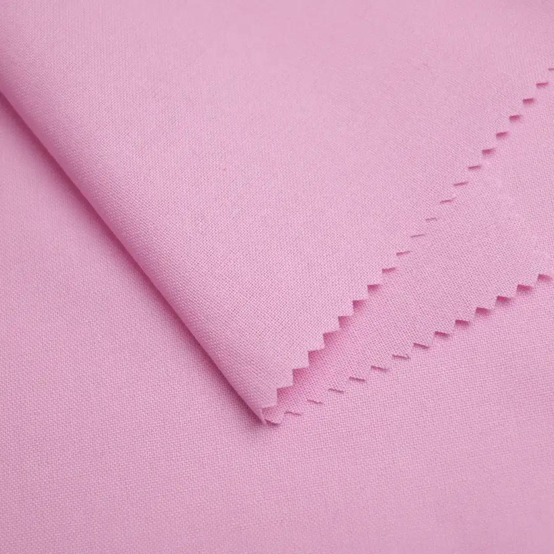 China Fabric for Shirt,Skirt,Shirt Long Sleeve Button ,Over Shirt Cotton Plain Natural Woven Fabric Cotton pink color buy from China wholesaler bulk order at wholesale price free worldwide shipping Alibaba