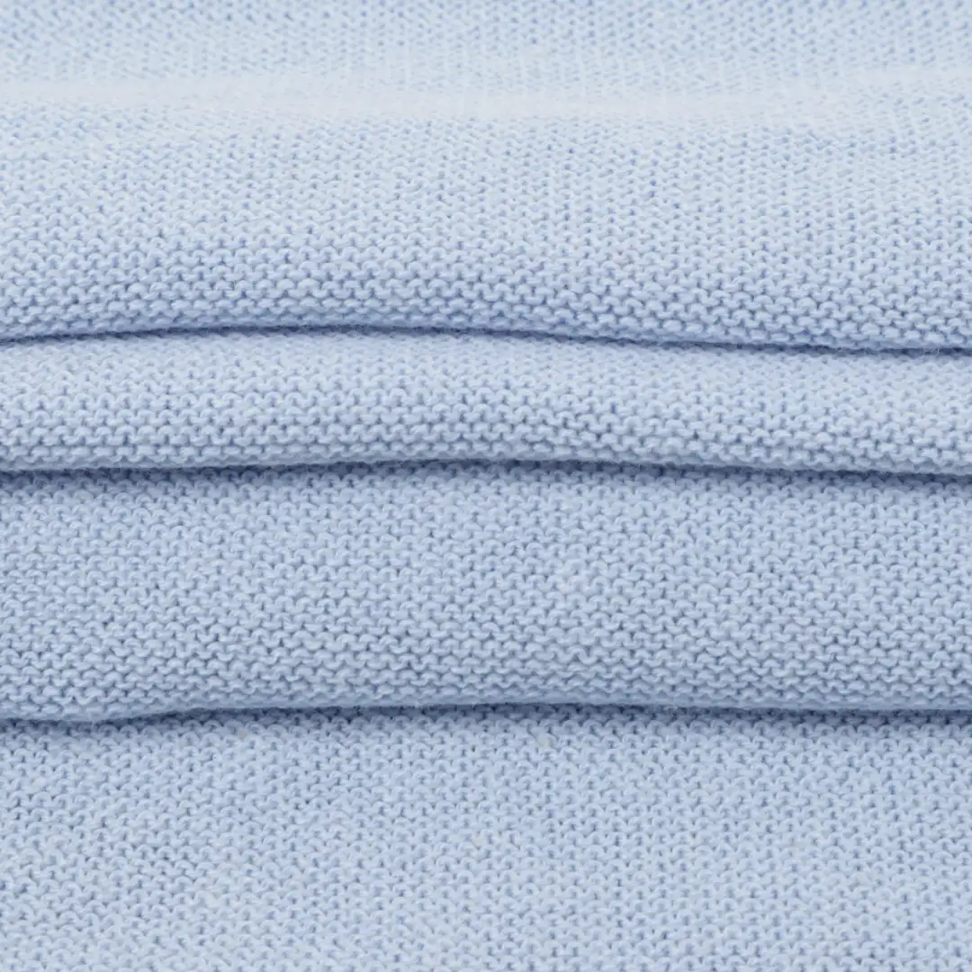 Bangladesh Yarn for Knitted Jacket (Sweater),Round Neck Pullover (Sweater),Crew Neck Pullover (Sweater) Ring Spun Regular Yarn Cotton Acrylic Light Blue color buy from Bangladesh wholesaler bulk order at wholesale price free worldwide shipping Alibaba