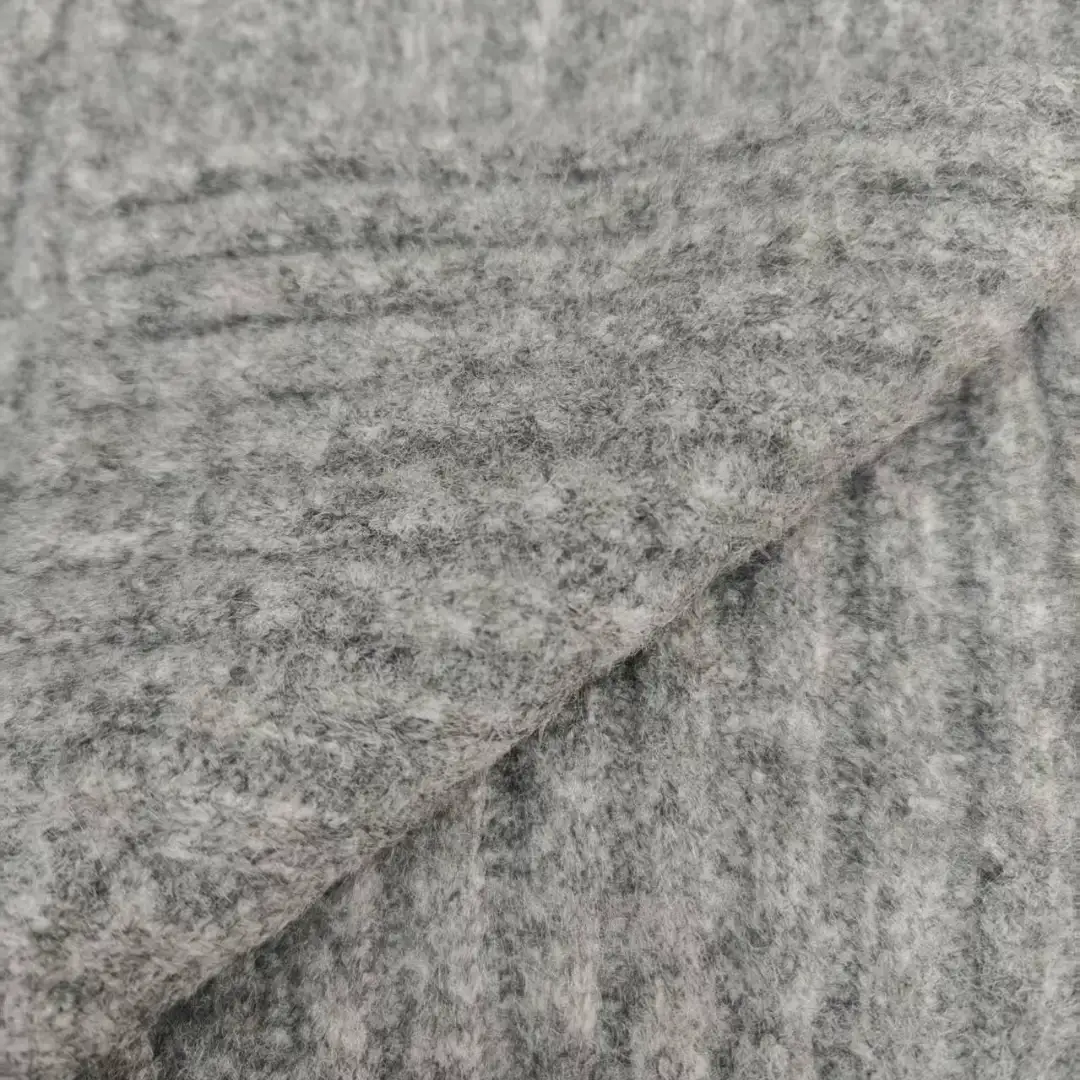 China Yarn for Half-Zipper Cardigan (Sweater),Knitted Jacket (Sweater),Knitted Trousers (Sweater) Air Spun Yarn Fancy Yarn Recycled Polyester Acrylic Nylon Wool Elastane grey color buy from China wholesaler bulk order at wholesale price free worldwide shipping Alibaba