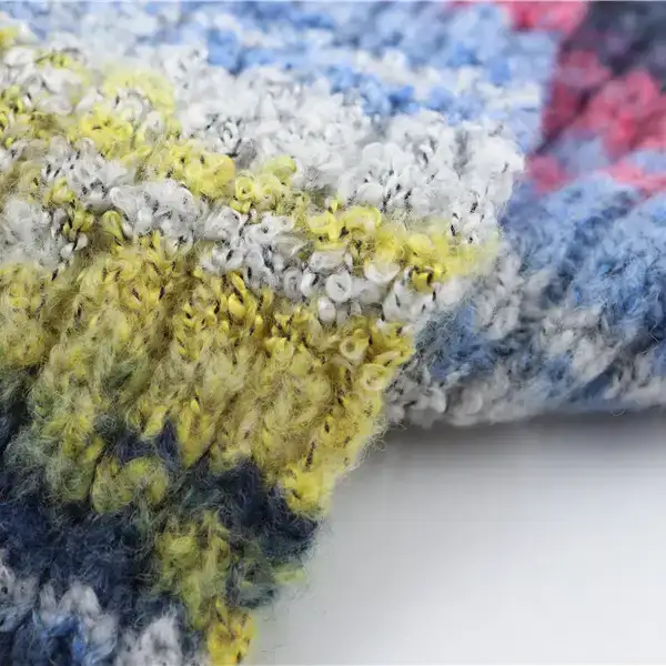 China Yarn for Crop Top Pullover (Sweater),Dresses (Cardigan Open) (Sweater) Ladder Yarn Fancy Yarn Acrylic Polyester Wool orange、yellow、black color buy from China wholesaler bulk order at wholesale price free worldwide shipping Alibaba