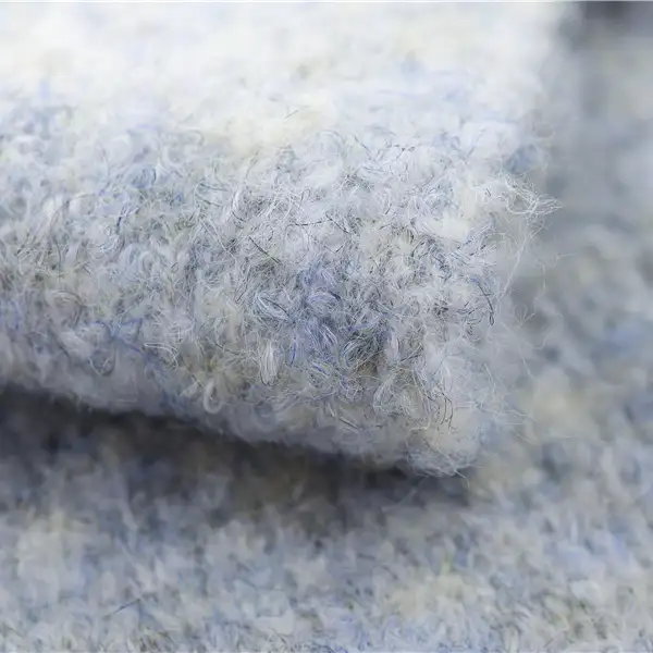 China Yarn for Ladies Vest (Sweater),Crop Top Pullover (Sweater),Dresses (Cardigan Button) (Sweater) Boucle Yarn Fancy Yarn Recycled Polyester Acrylic Nylon Wool Spandex purple、pink、grey color buy from China wholesaler bulk order at wholesale price free worldwide shipping Alibaba