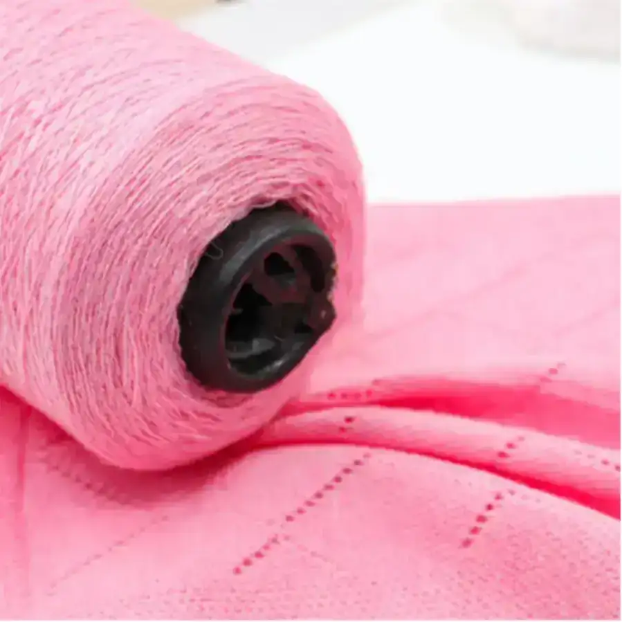China Yarn for Ladies Vest (Sweater),Dresses (Cardigan Button) (Sweater) Functional Yarn Functional Yarn Recycled Polyester Acrylic Polyester Nylon pink，violet color buy from China wholesaler bulk order at wholesale price free worldwide shipping Alibaba