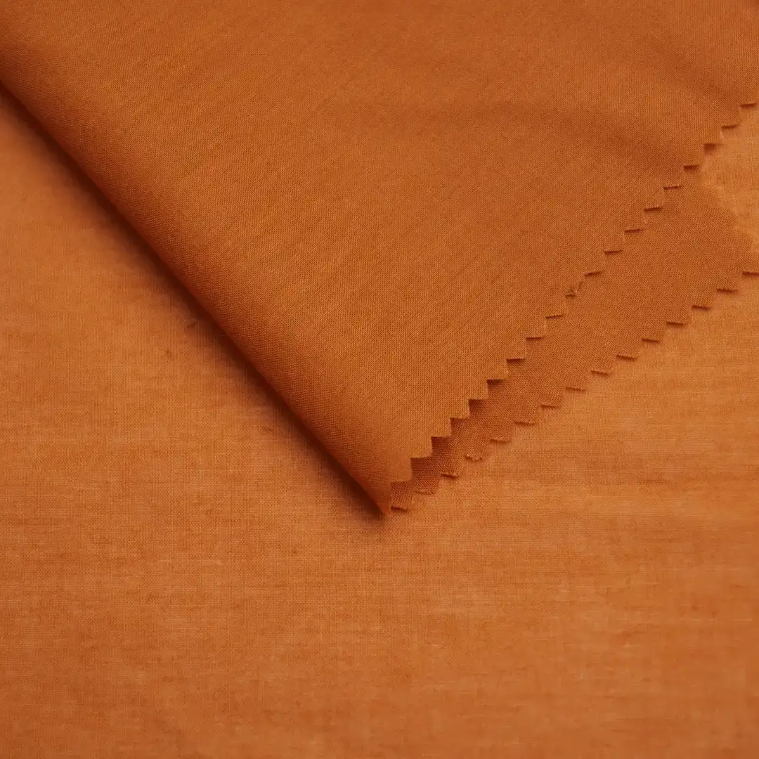 China Fabric for Shirt,Shirt Long Sleeve Button  Cotton Voile Natural Woven Fabric Cotton Brown color buy from China wholesaler bulk order at wholesale price free worldwide shipping Alibaba