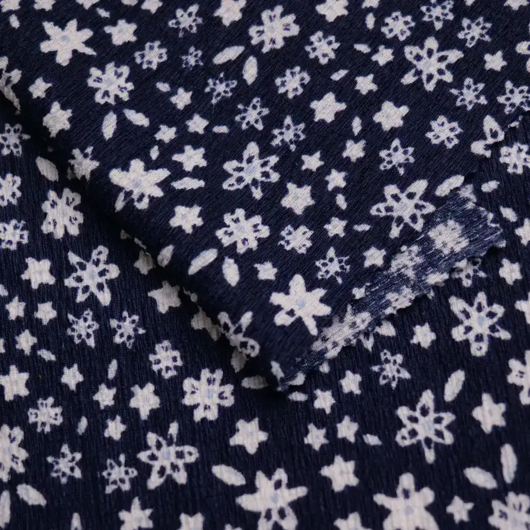 China Fabric for Blouse,Skirt,Over Shirt Interlock Knit Fabric Polyester Spandex Print color buy from China wholesaler bulk order at wholesale price free worldwide shipping Alibaba