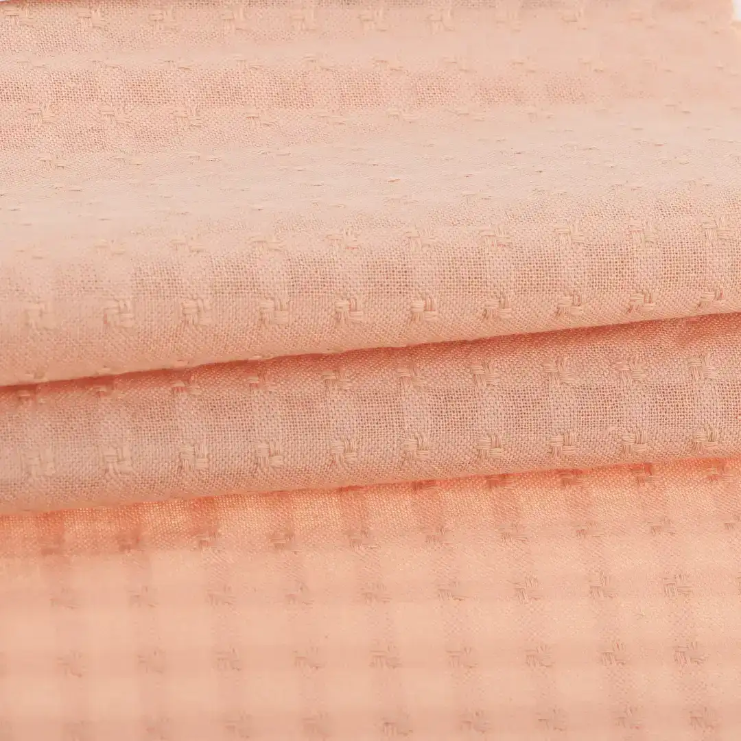 China Fabric for Shirt,Skirt Cotton YD Jacquard Natural Woven Fabric Cotton Solid color buy from China wholesaler bulk order at wholesale price free worldwide shipping Alibaba