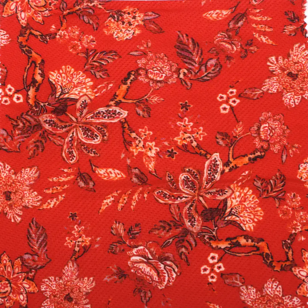 China Fabric for Shirt,Blouse,Skirt Rayon Jacquard Natural Woven Fabric Rayon Print color buy from China wholesaler bulk order at wholesale price free worldwide shipping Alibaba