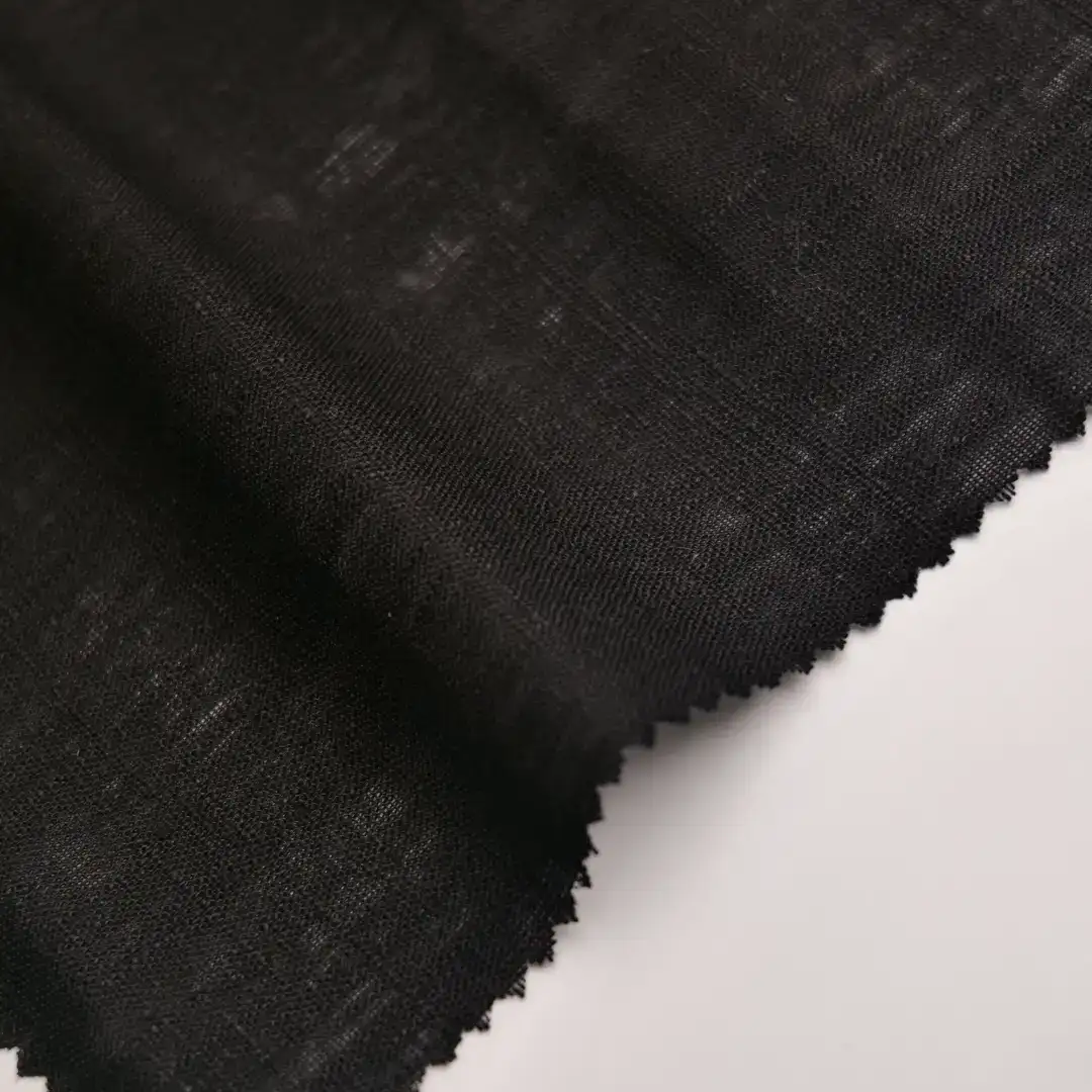 China Fabric for Shirt,Shirt Long Sleeve Button ,Shirt Half Sleeve Button ,Over Shirt Linen/Rayon YD Plain Natural Woven Fabric Rayon Linen Black color buy from China wholesaler bulk order at wholesale price free worldwide shipping Alibaba