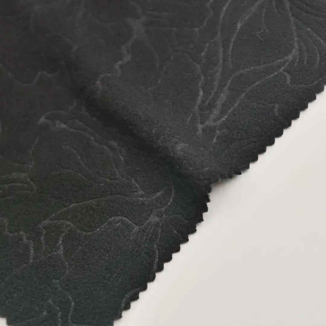 China Fabric for Jackets,Hoodie,Padded Jacket,Sweatshirt Polar Fleece Knit Fabric Polyester Black color buy from China wholesaler bulk order at wholesale price free worldwide shipping Alibaba