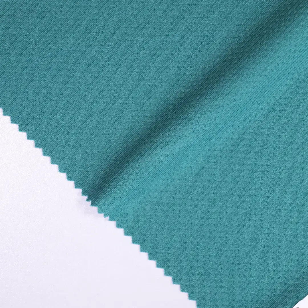 China Fabric for Yoga Clothes,Sports Bras Mesh Knit Fabric Polyester green color buy from China wholesaler bulk order at wholesale price free worldwide shipping Alibaba