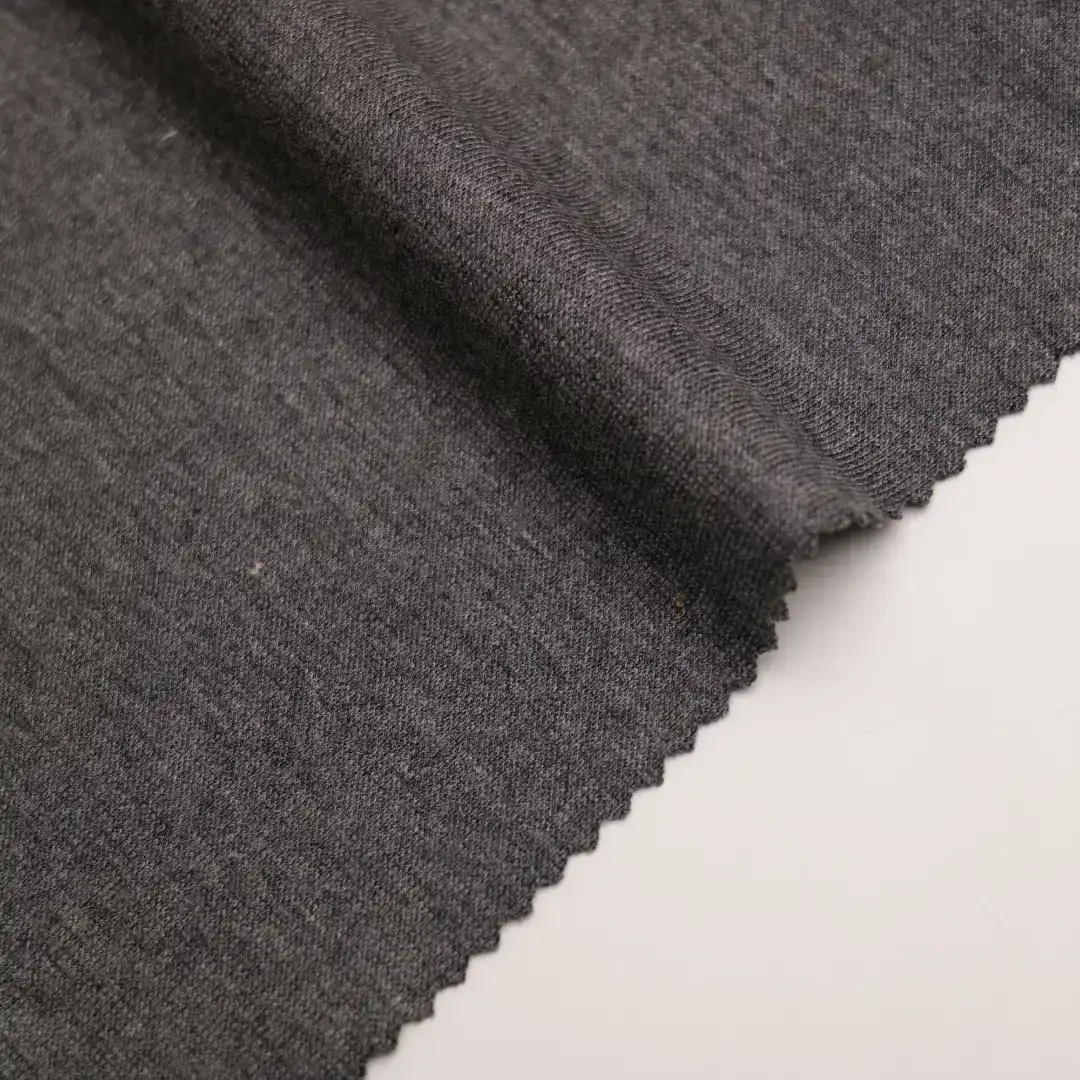 China Fabric for Round Neck Pullover ,Crew Neck Pullover ,T-shirt ,Polo T-shirt ,Hoodie   Interlock Knit Fabric Polyester Rayon Spandex grey color buy from China wholesaler bulk order at wholesale price free worldwide shipping Alibaba
