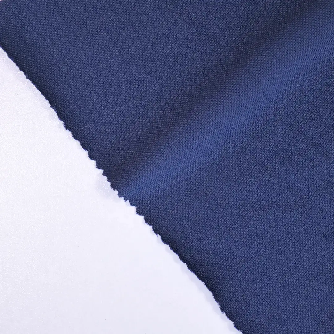 China Fabric for T-Shirt,Polo Shirt,Tank Top Pique Knit Fabric Cotton Polyester blue color buy from China wholesaler bulk order at wholesale price free worldwide shipping Alibaba