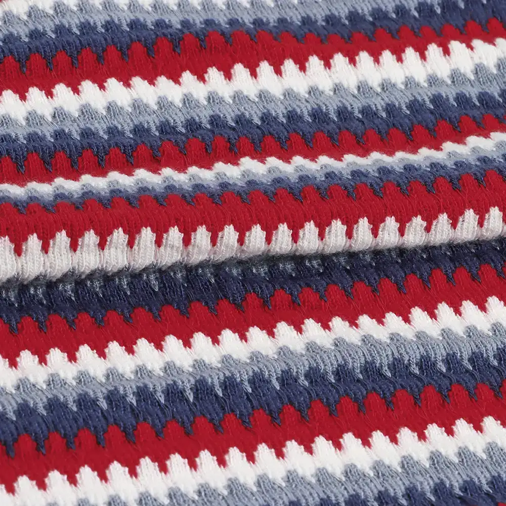 China Fabric for Hoodie,Ladies Vest ,Open Cardigan  Weft Jacquard Knit Fabric Polyester Rayon Spandex blend color buy from China wholesaler bulk order at wholesale price free worldwide shipping Alibaba