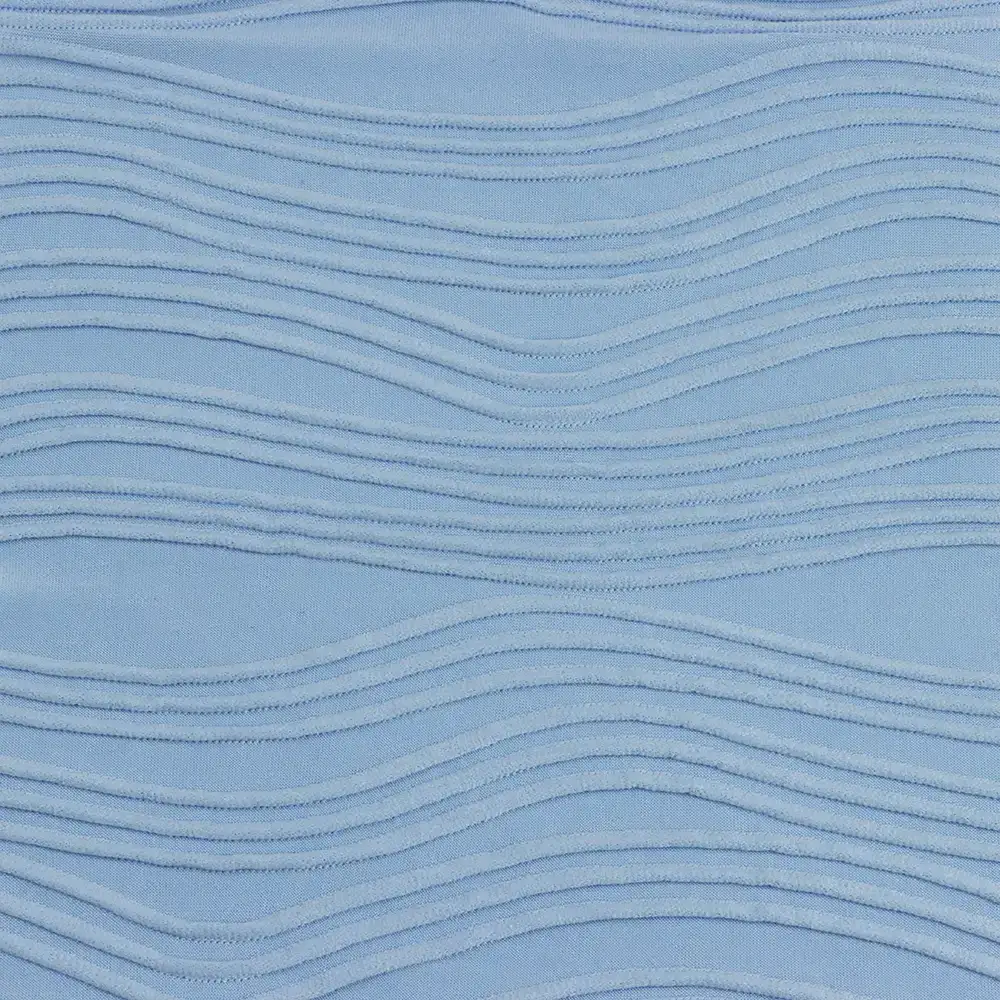 China Fabric for Jackets,Hoodie Weft Jacquard Knit Fabric Polyester Spandex Solid-Blue color buy from China wholesaler bulk order at wholesale price free worldwide shipping Alibaba