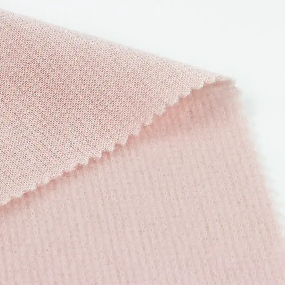 China Fabric for Tank Top,Blouse,Hoodie Velvet Knit Fabric Polyester Nylon Solid-Pink color buy from China wholesaler bulk order at wholesale price free worldwide shipping Alibaba