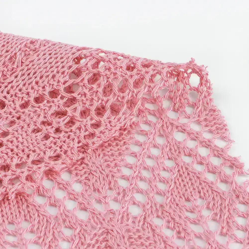 China Fabric for Dresses (Pullover)  Weft Jacquard Knit Fabric Polyester Solid-Pink color buy from China wholesaler bulk order at wholesale price free worldwide shipping Alibaba