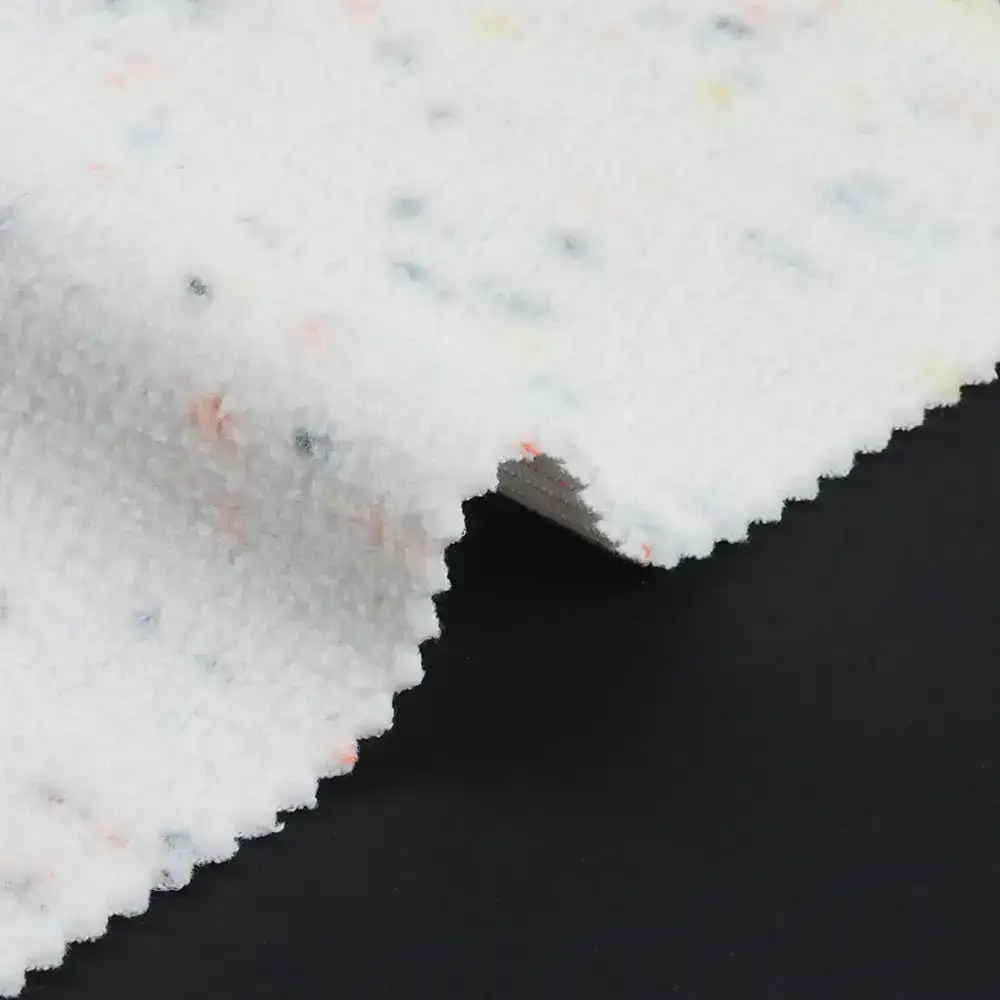 China Fabric for Hoodie,Loungewear Velvet Knit Fabric Polyester Yarn dyed with dot effect color buy from China wholesaler bulk order at wholesale price free worldwide shipping Alibaba