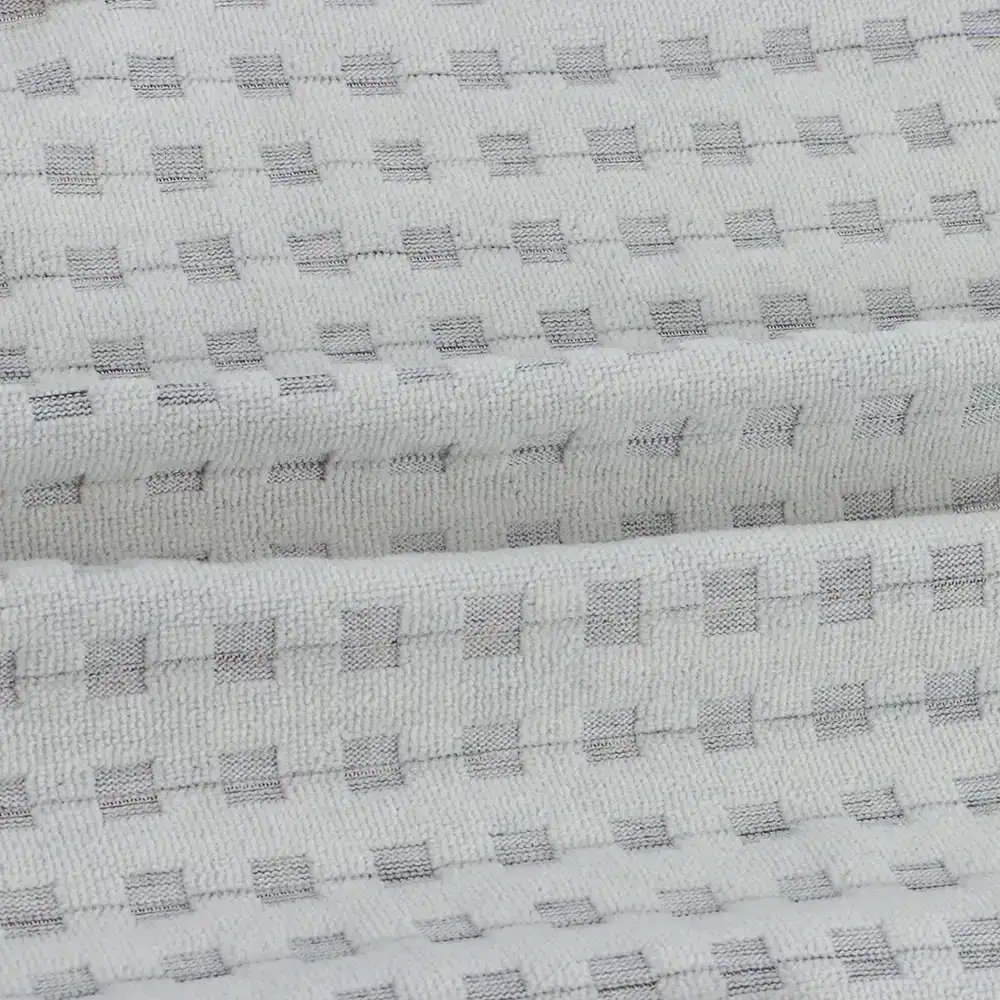 China Fabric for Jackets,Blazer Weft Jacquard Knit Fabric Polyester Spandex cationic color buy from China wholesaler bulk order at wholesale price free worldwide shipping Alibaba