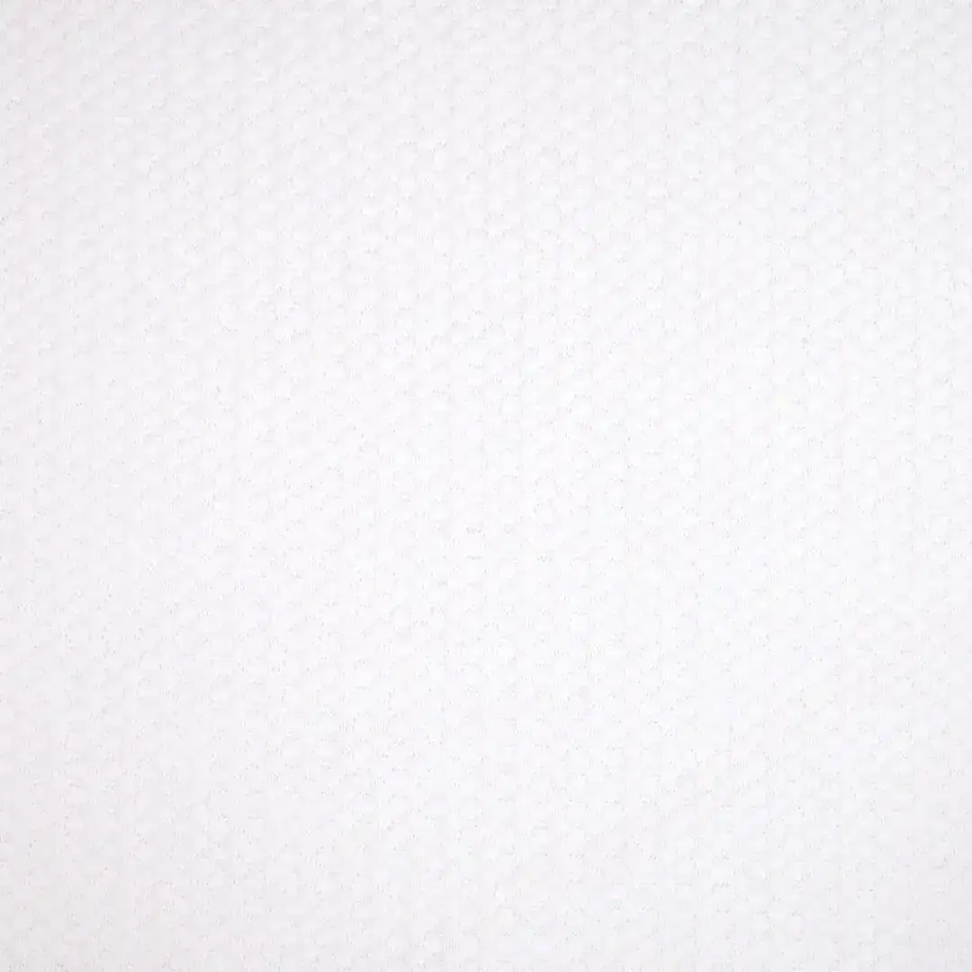 China Fabric for Jackets,Hoodie,Loungewear Waffle Knit Fabric Polyester Rayon Spandex WHITE color buy from China wholesaler bulk order at wholesale price free worldwide shipping Alibaba