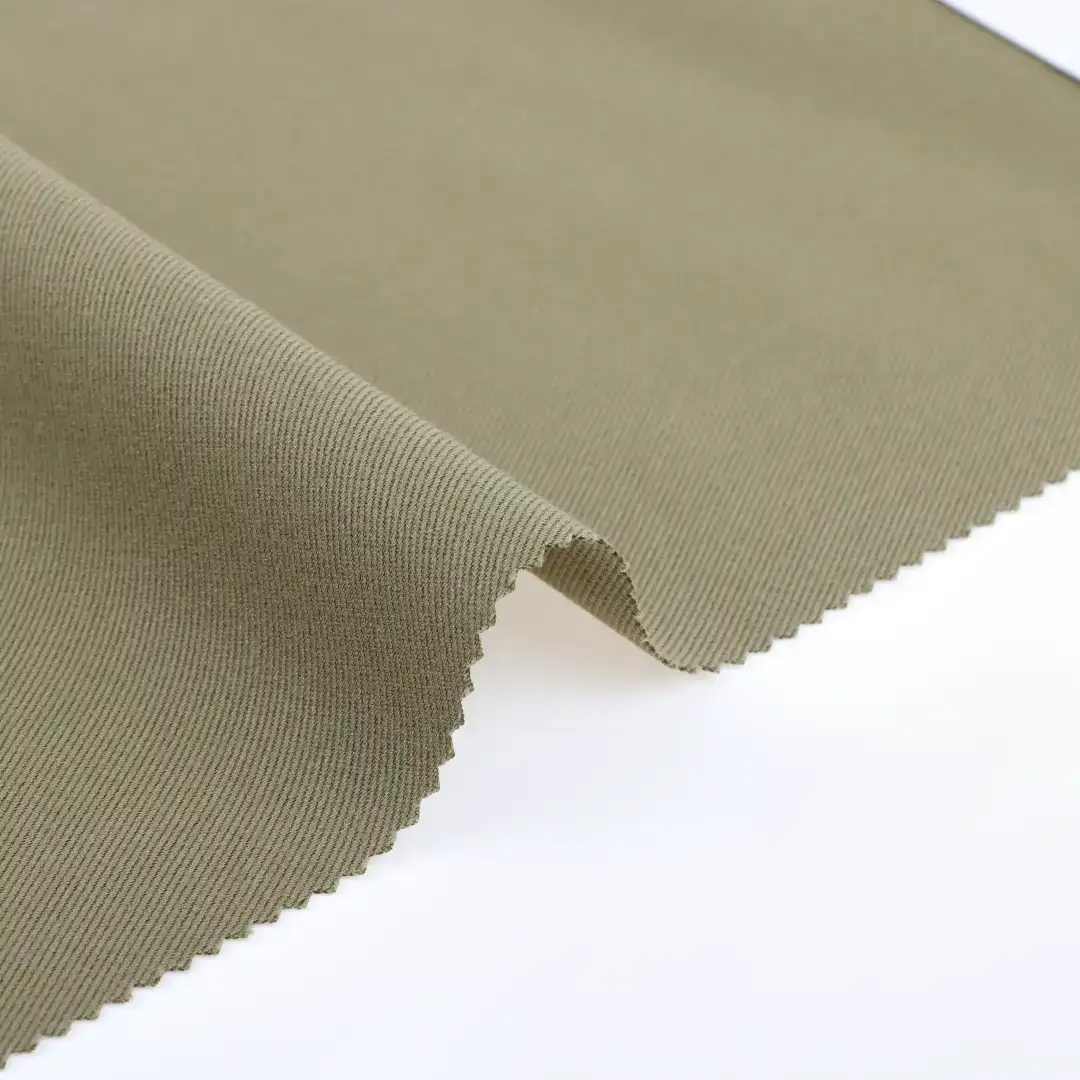 China Fabric for Pants,Suit Single-way Stretch Woven Fabric Synthetic Woven Fabric Polyester Rayon Spandex GREEN-41# color buy from China wholesaler bulk order at wholesale price free worldwide shipping Alibaba