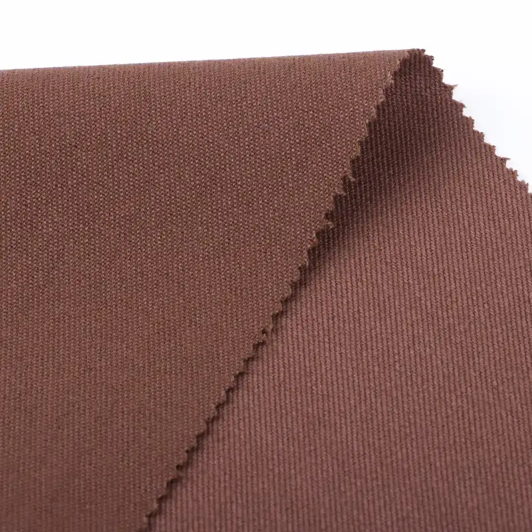 China Fabric for Shirt,Blazer,Blouse,Suit Polyester/Rayon Twill Woven Blended Fabric Polyester Rayon Spandex Brown-46# color buy from China wholesaler bulk order at wholesale price free worldwide shipping Alibaba