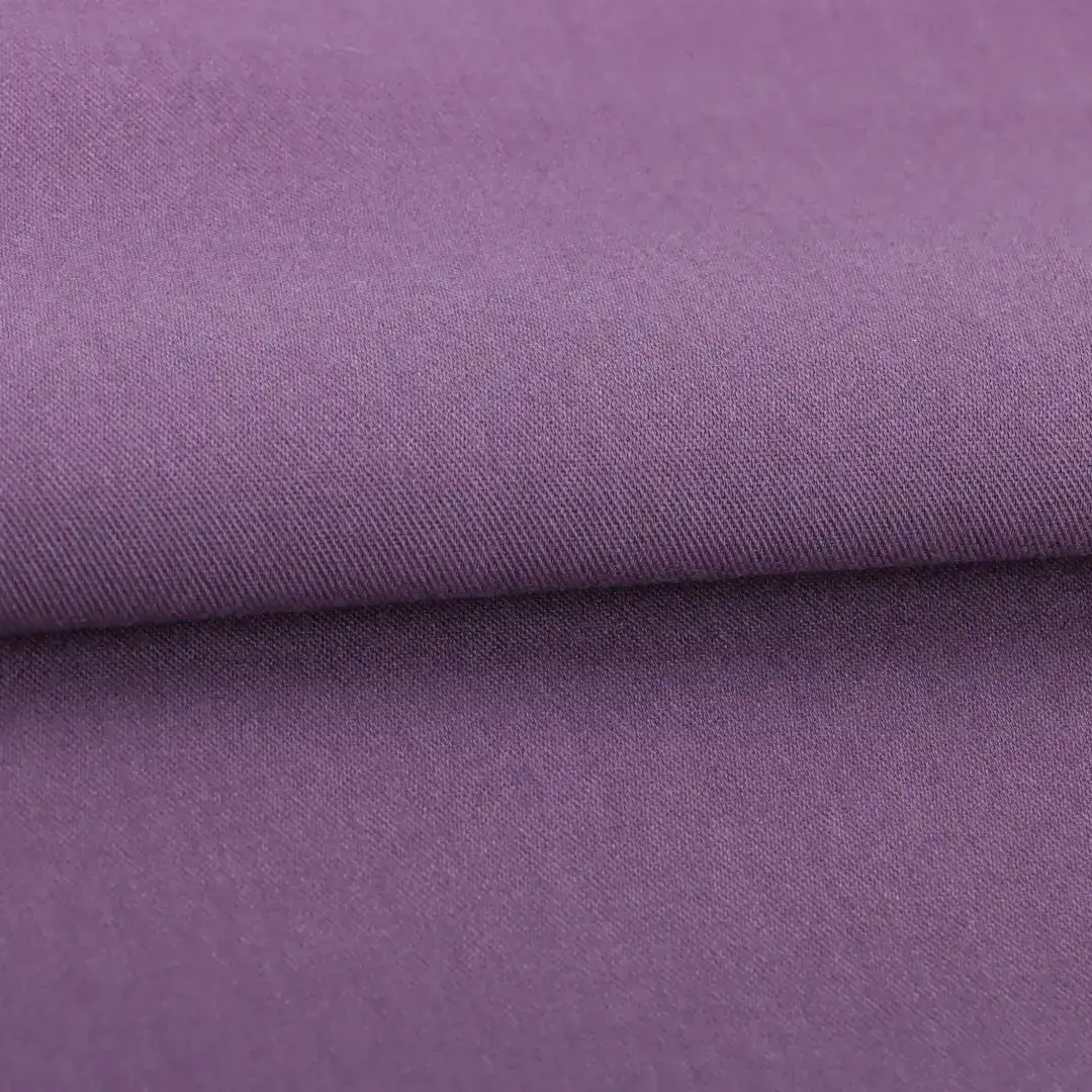 China Fabric for Shirt,Pants,Blouse Polyester/Rayon Plain Woven Blended Fabric Rayon Polyester Spandex Deep Purple -105# color buy from China wholesaler bulk order at wholesale price free worldwide shipping Alibaba