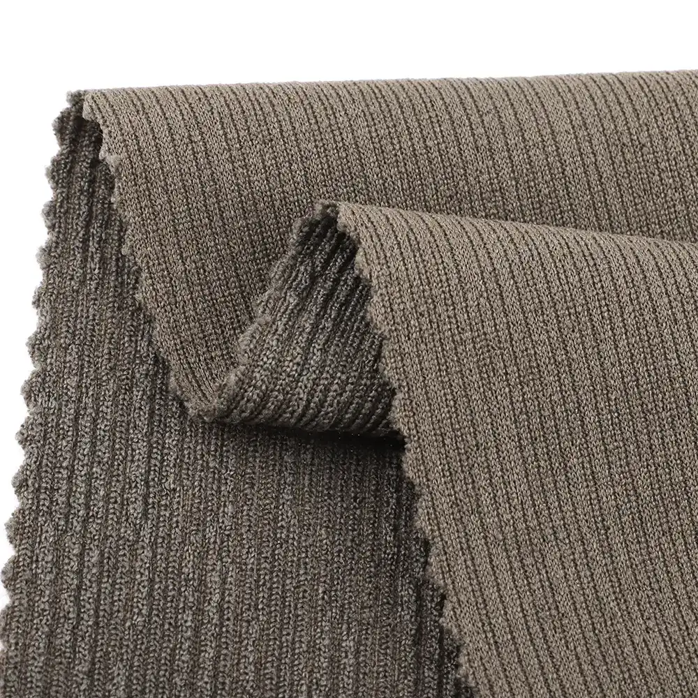 China Fabric for Blouse,Over Shirt Weft Jacquard Knit Fabric Polyester Elastane coffee color buy from China wholesaler bulk order at wholesale price free worldwide shipping Alibaba