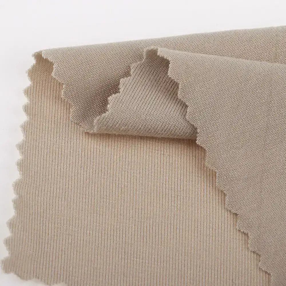 China Fabric for T-Shirt,Blouse Single Jersey Knit Fabric Polyester Elastane yellow color buy from China wholesaler bulk order at wholesale price free worldwide shipping Alibaba