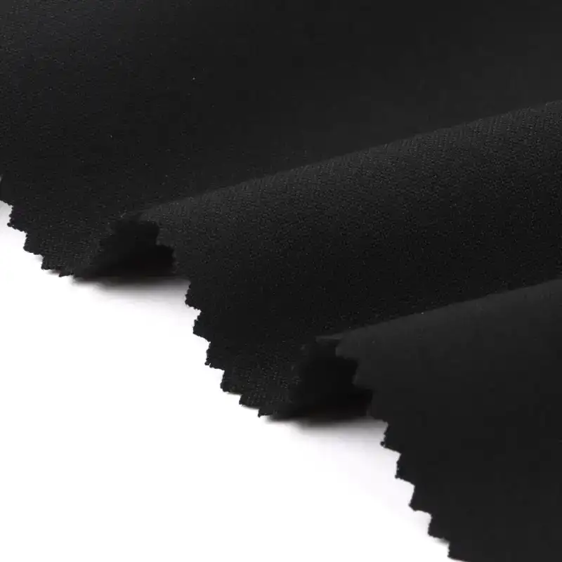 China Fabric for Jackets,Overcoat Polyester/Rayon Twill Woven Blended Fabric Polyester Rayon Spandex Black color buy from China wholesaler bulk order at wholesale price free worldwide shipping Alibaba