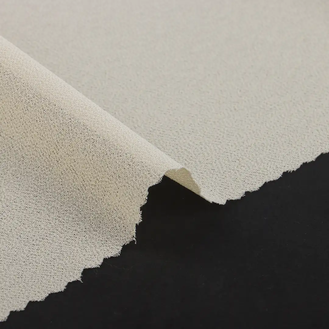 China Fabric for Blouse,Crop Top,Lingerie Chiffon Synthetic Woven Fabric Polyester Yellow color buy from China wholesaler bulk order at wholesale price free worldwide shipping Alibaba