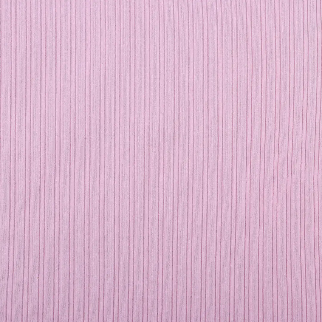 China Fabric for Tank Top,Crop Top,Hoodie Rib Knit Fabric Rayon Polyester Spandex Pink color buy from China wholesaler bulk order at wholesale price free worldwide shipping Alibaba