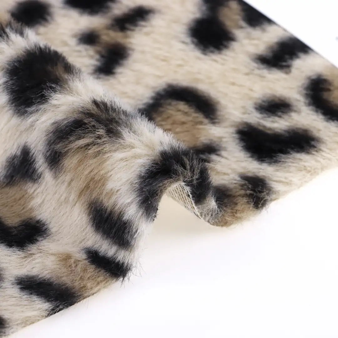 China Fabric for Trench Coat,Overcoat Fake Fur Knit Fabric Polyester printing color buy from China wholesaler bulk order at wholesale price free worldwide shipping Alibaba