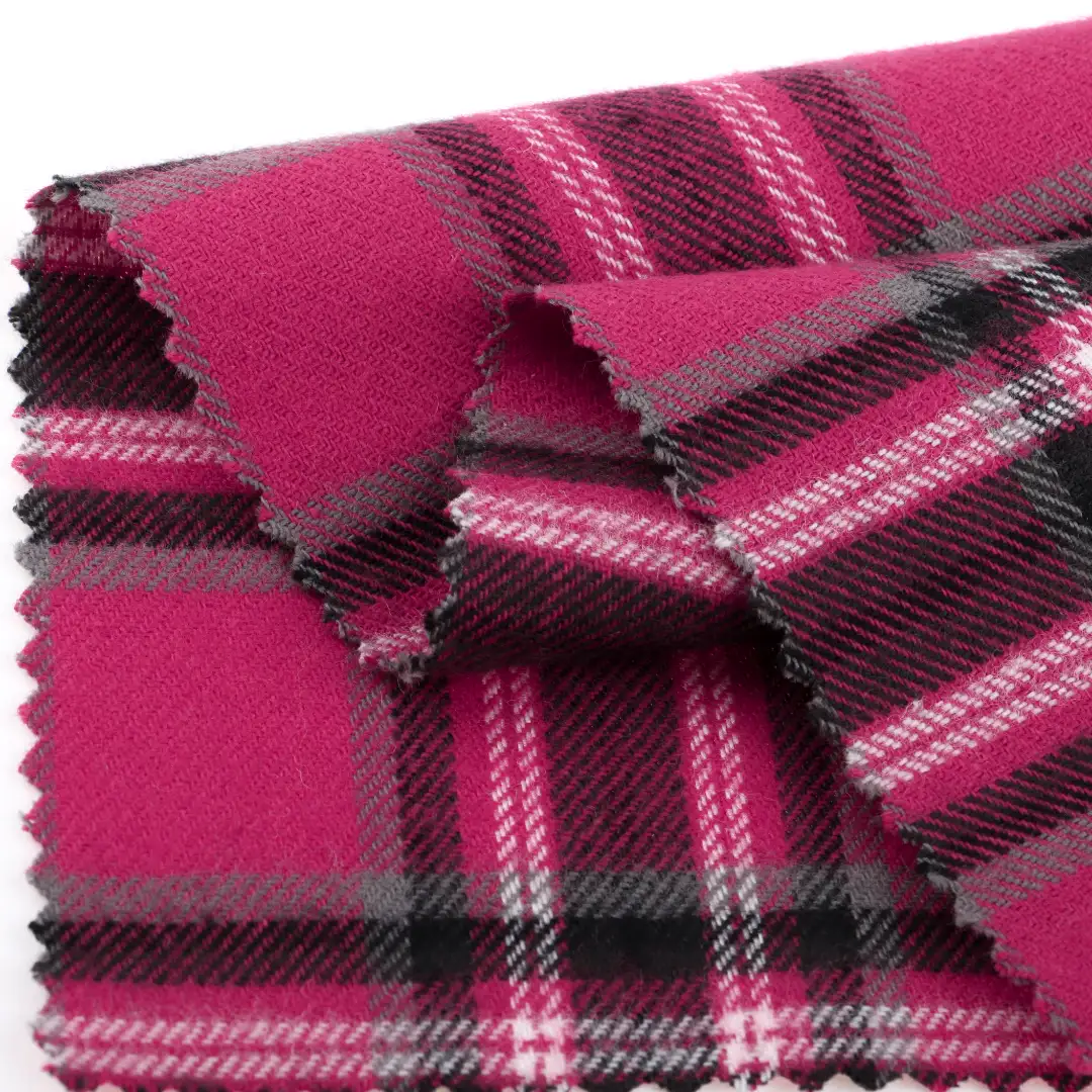 China Fabric for Shirt,Crop Top,Skirt,Over Shirt Cotton YD Flannel Natural Woven Fabric Cotton Red color buy from China wholesaler bulk order at wholesale price free worldwide shipping Alibaba