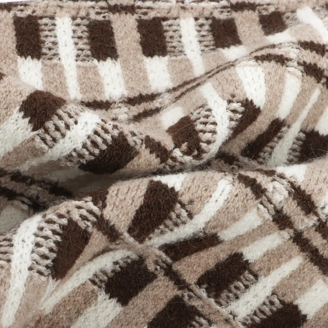 China Yarn for Ladies Vest (Sweater),Men’s Vest (Sweater),Open Cardigan (Sweater) Core Spun Yarn Regular Yarn Recycled Polyester Acrylic Nylon white&apricot&coffee color buy from China wholesaler bulk order at wholesale price free worldwide shipping Alibaba