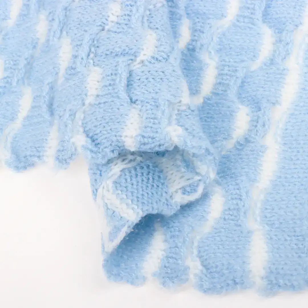 China Yarn for Suit Trouser,Men’s Vest (Sweater),Open Cardigan (Sweater),Full-Zipper Cardigan (Sweater),Half-Zipper Cardigan (Sweater) Semi-Worsted Spun Regular Yarn Acrylic BLUE MELANGE color buy from China wholesaler bulk order at wholesale price free worldwide shipping Alibaba