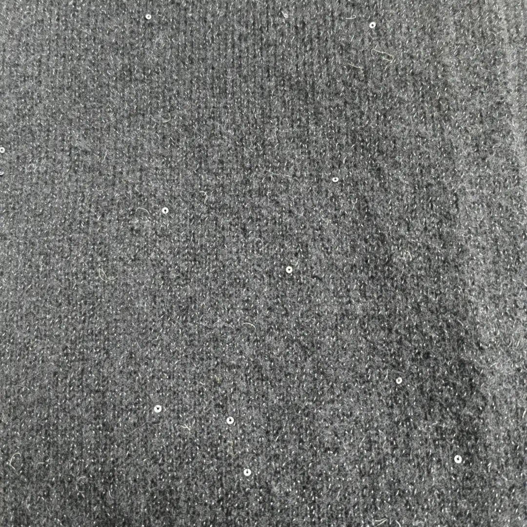 China Yarn for Overcoat,Full-Zipper Cardigan (Sweater),Half-Zipper Cardigan (Sweater),Shirt Long Sleeve Button (Sweater),Shirt Long Sleeve Zipper (Sweater) Mossy Yarn Fancy Yarn Recycled Polyester Polyester Wool Elastane Metallic fiber BLACK+ BLACK LUREX color buy from China wholesaler bulk order at wholesale price free worldwide shipping Alibaba