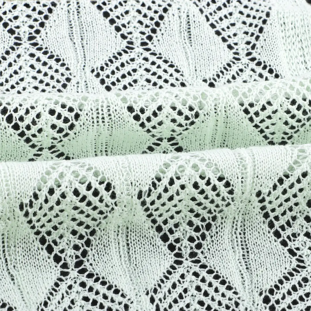 China Yarn for Polo Shirt,Crop Top,Open Cardigan (Sweater),Full-Zipper Cardigan (Sweater),Half-Zipper Cardigan (Sweater) Semi-Worsted Spun Regular Yarn Recycled Polyester Polyester Light green color buy from China wholesaler bulk order at wholesale price free worldwide shipping Alibaba