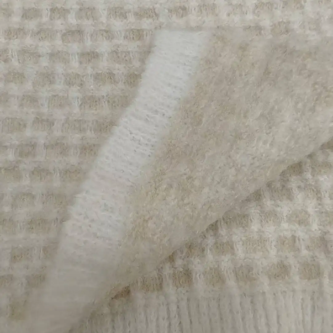 China Yarn for Hoodie,Open Cardigan (Sweater),Half-Zipper Cardigan (Sweater),Crop Top Pullover (Sweater) Mossy Yarn Fancy Yarn Recycled Polyester Nylon Acrylic Wool Spandex off white color buy from China wholesaler bulk order at wholesale price free worldwide shipping Alibaba