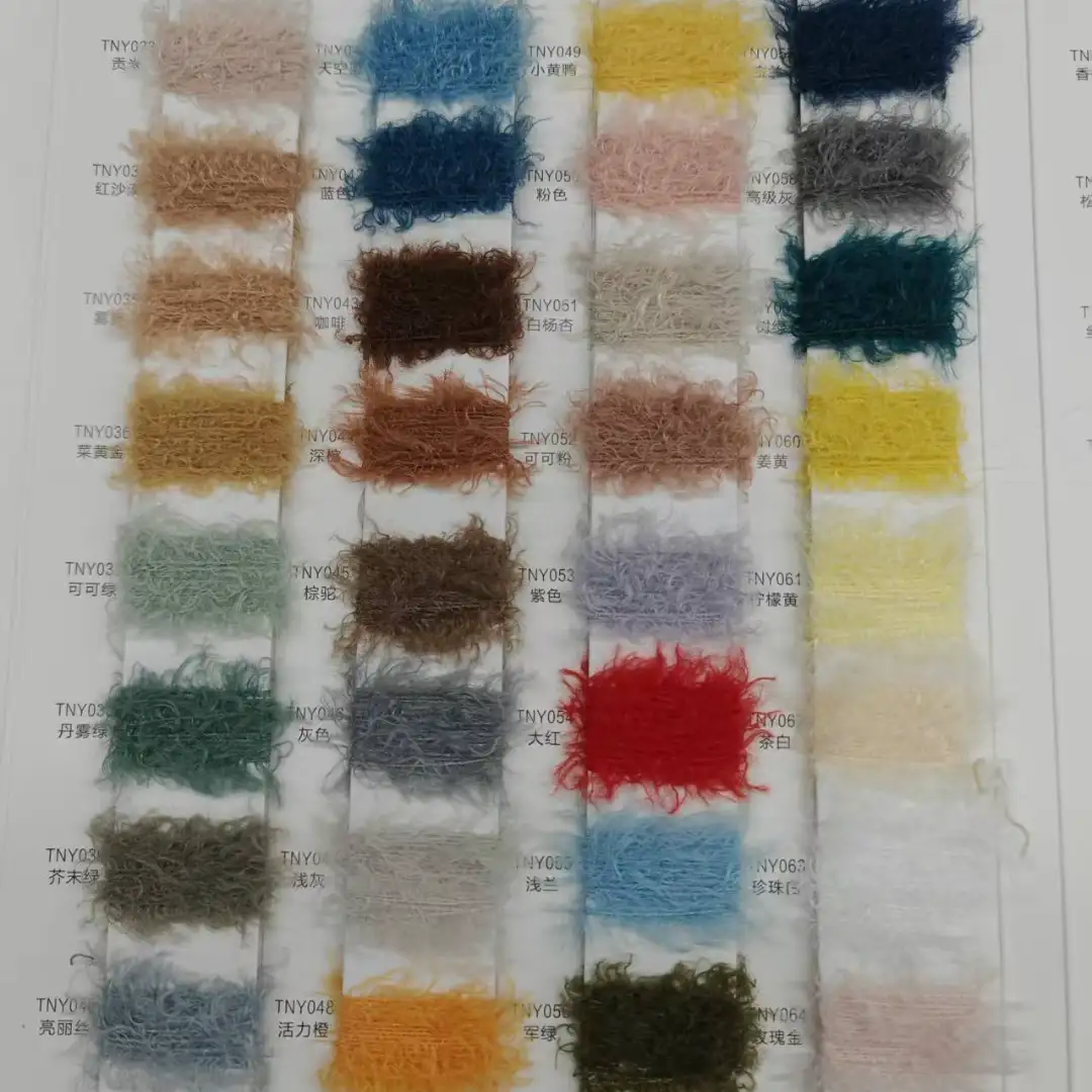 China Yarn for Hoodie,Open Cardigan (Sweater),Full-Zipper Cardigan (Sweater),Crop Top Pullover (Sweater) Teddy Yarn Fancy Yarn Recycled Polyester Polyester white color buy from China wholesaler bulk order at wholesale price free worldwide shipping Alibaba