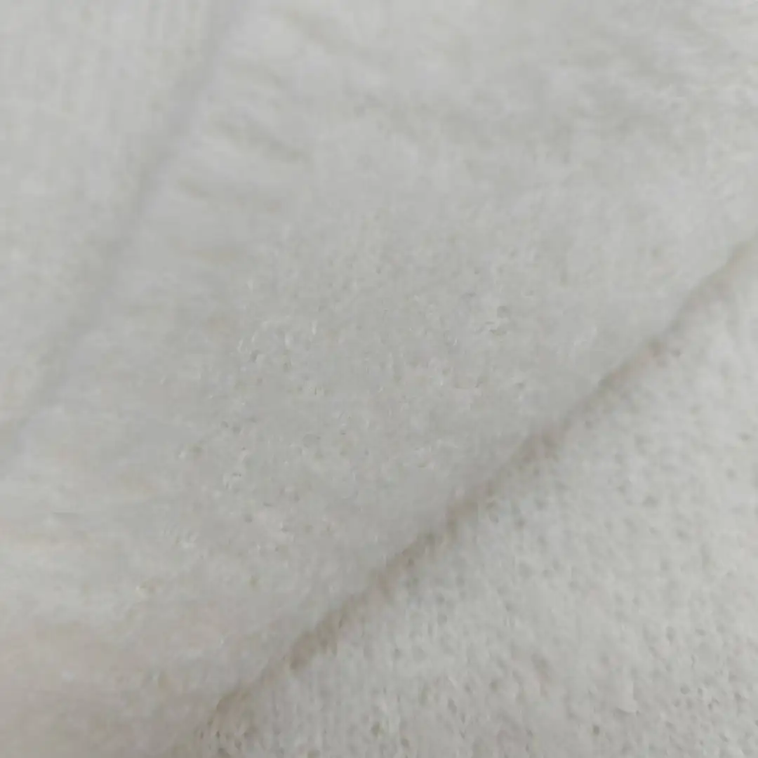 China Yarn for Hoodie,Open Cardigan (Sweater),Full-Zipper Cardigan (Sweater),Crop Top Pullover (Sweater) Teddy Yarn Fancy Yarn Recycled Polyester Polyester white color buy from China wholesaler bulk order at wholesale price free worldwide shipping Alibaba