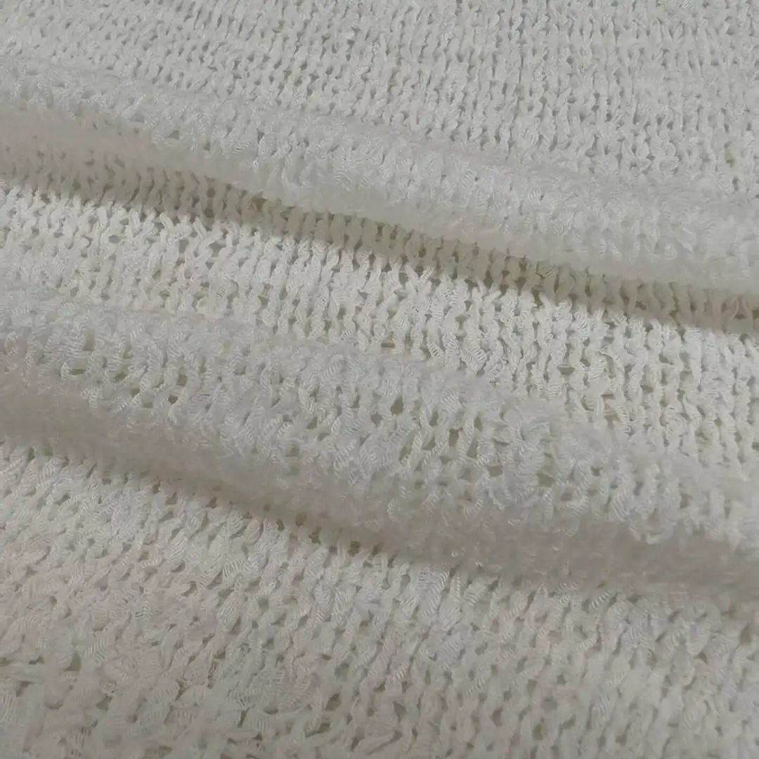 China Yarn  Ladder Yarn Fancy Yarn Acrylic Nylon White color buy from China wholesaler bulk order at wholesale price free worldwide shipping Alibaba