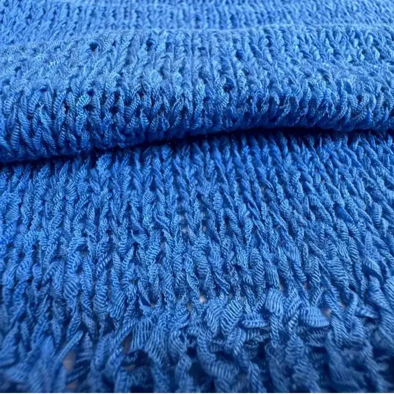 China Yarn  Ladder Yarn Fancy Yarn Acrylic Nylon Blue color buy from China wholesaler bulk order at wholesale price free worldwide shipping Alibaba