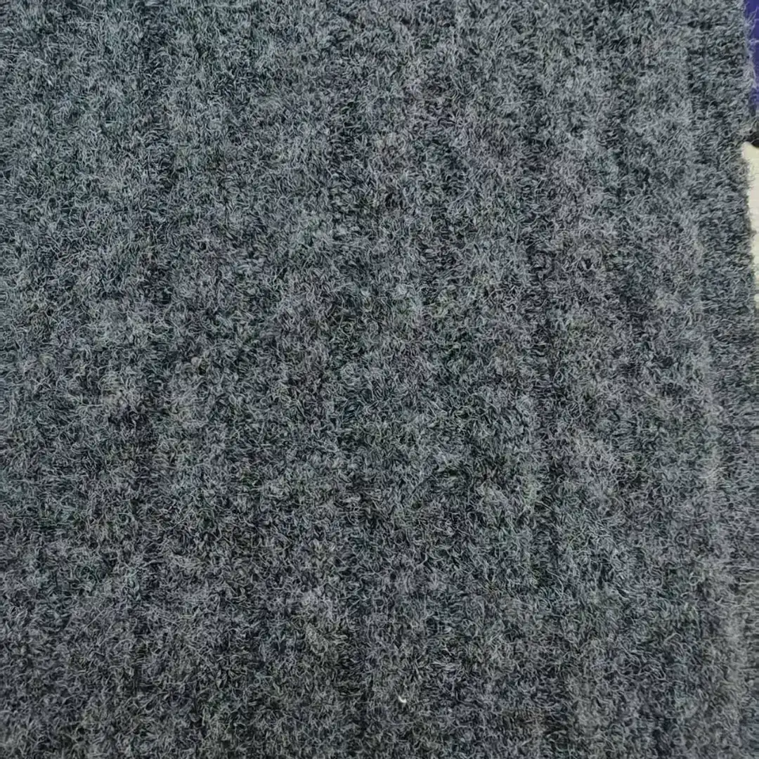 China Yarn for Hoodie,Open Cardigan (Sweater),Half-Zipper Cardigan (Sweater) Mossy Yarn Fancy Yarn Recycled Polyester RWS Wool Spandex Dark grey color buy from China wholesaler bulk order at wholesale price free worldwide shipping Alibaba